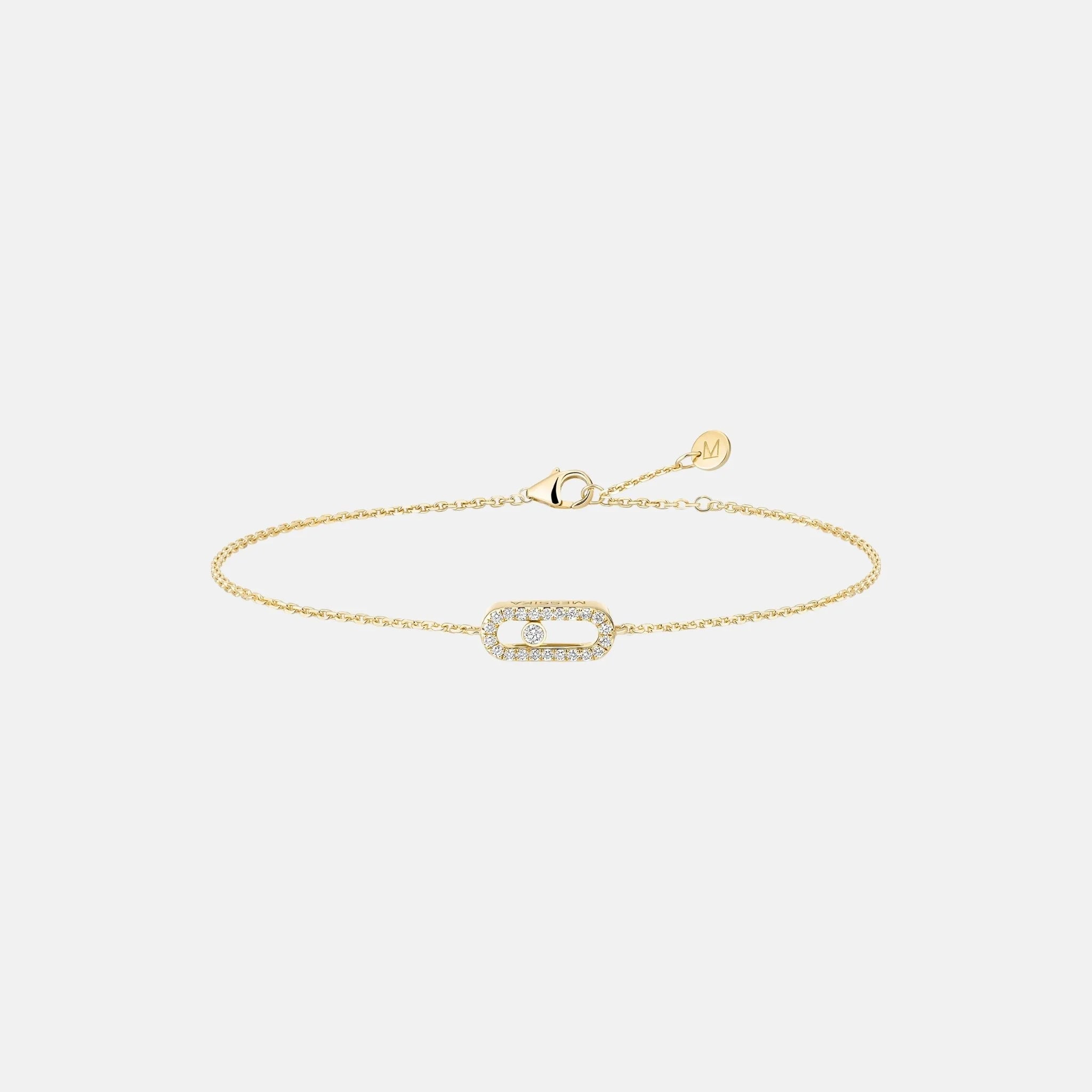 Cares Pave Diamond Bracelet