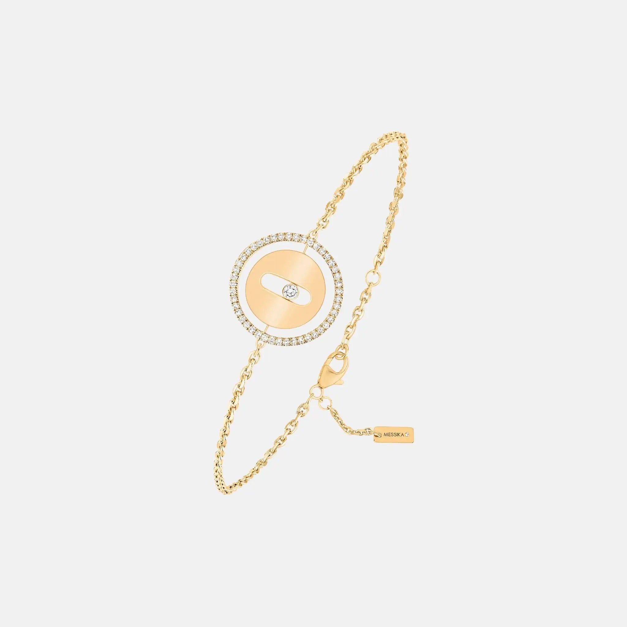 Messika Lucky Move SM Diamond Bracelet, Yellow Gold