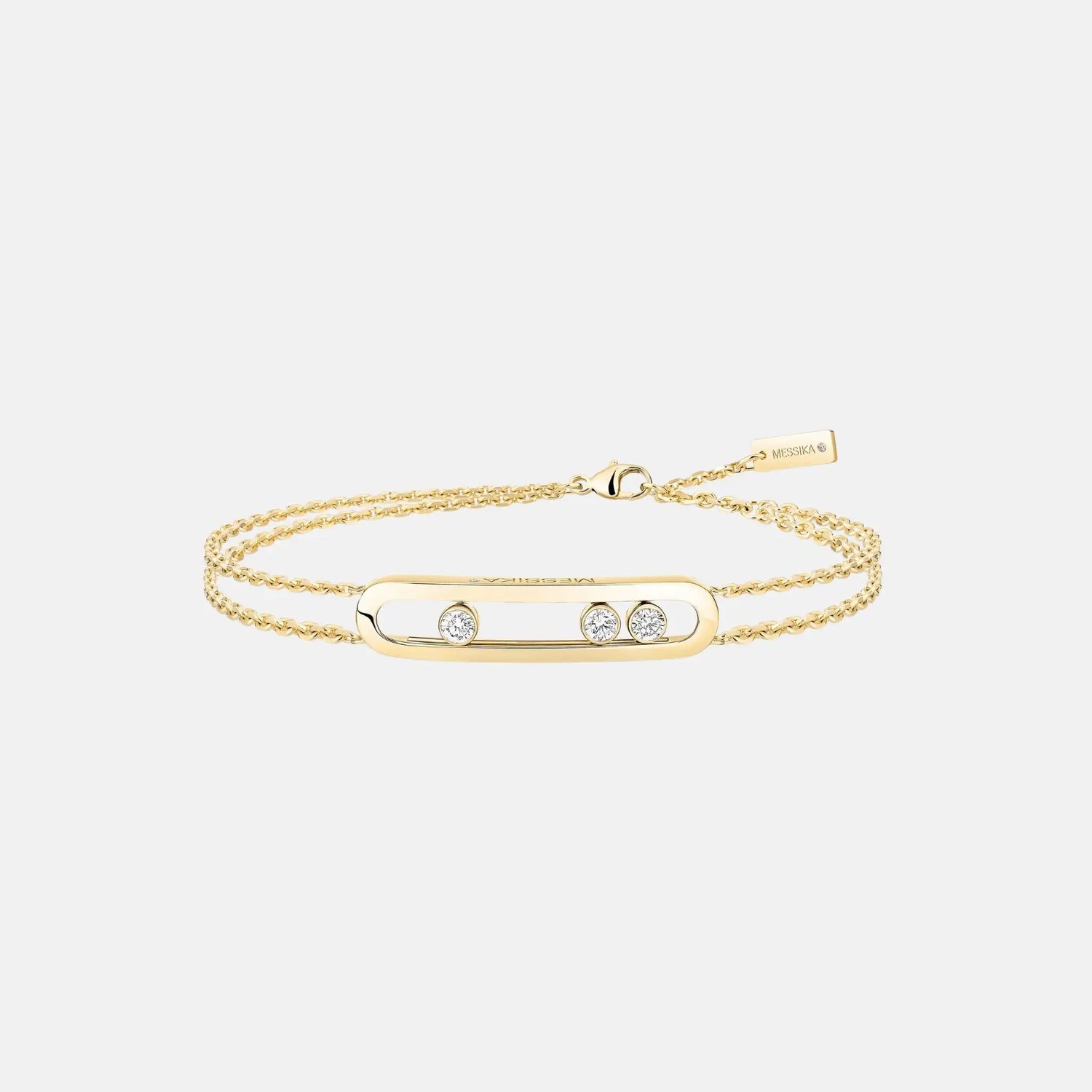 Messika Move Classique Gold Diamond Bracelet, Yellow Gold