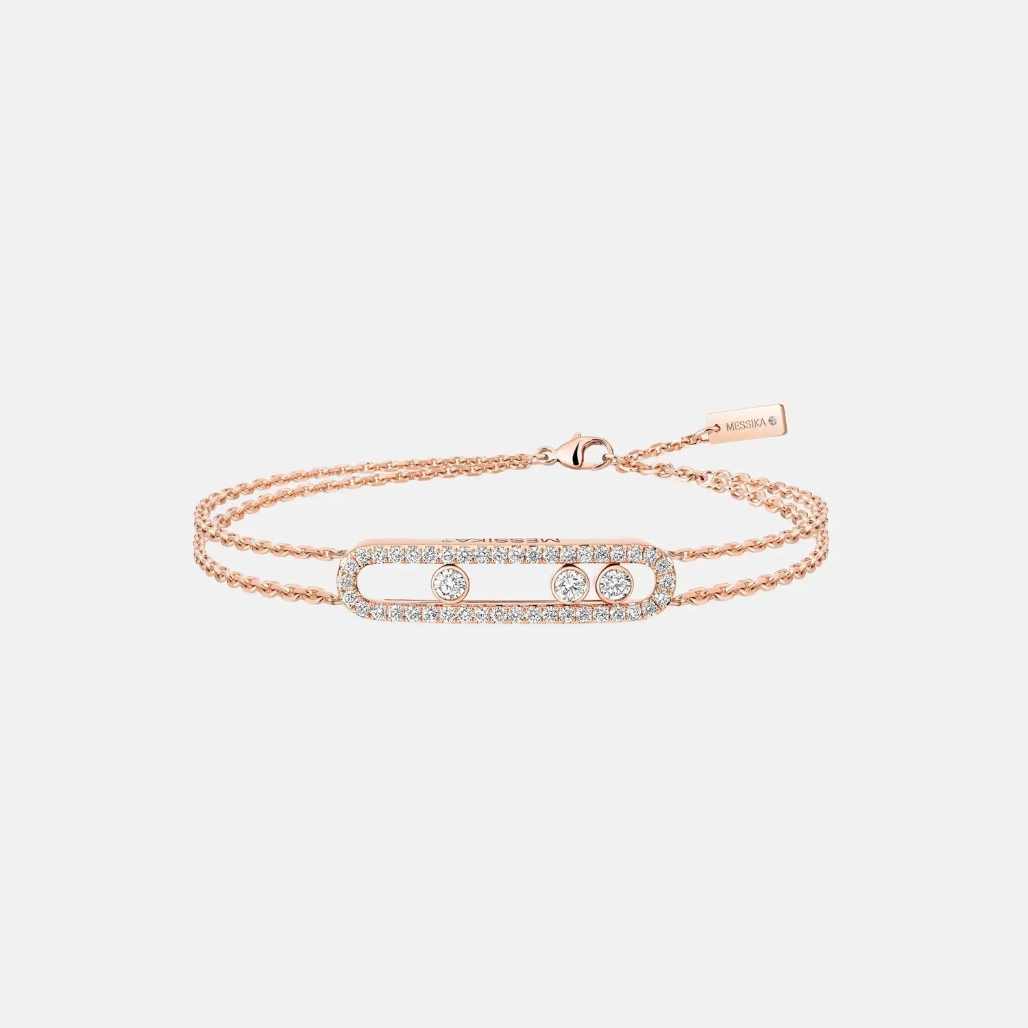 Move Classique Pave Gold Diamond Bracelet