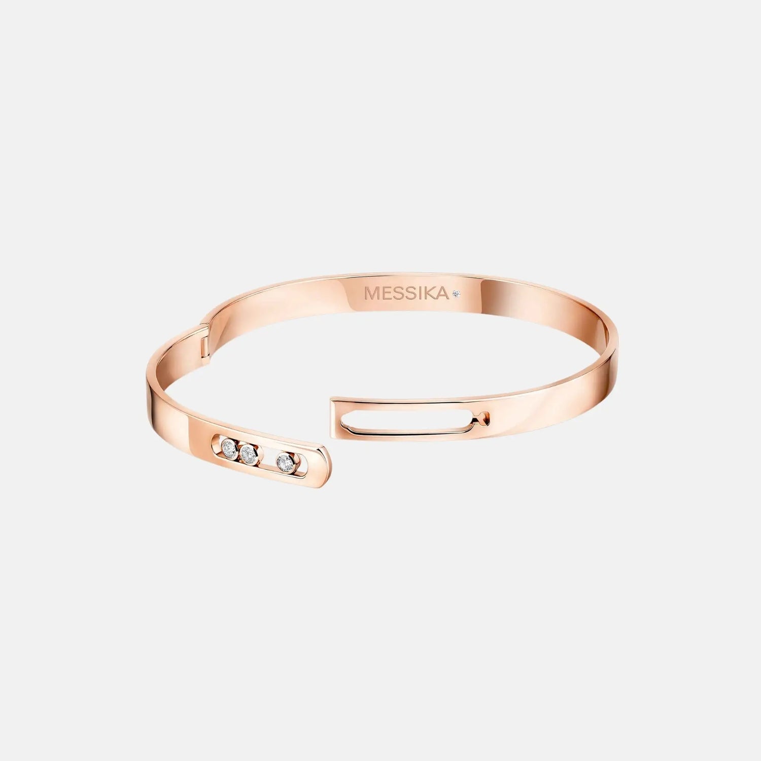 Move Noa Bangle Large Gold Diamond Bracelet