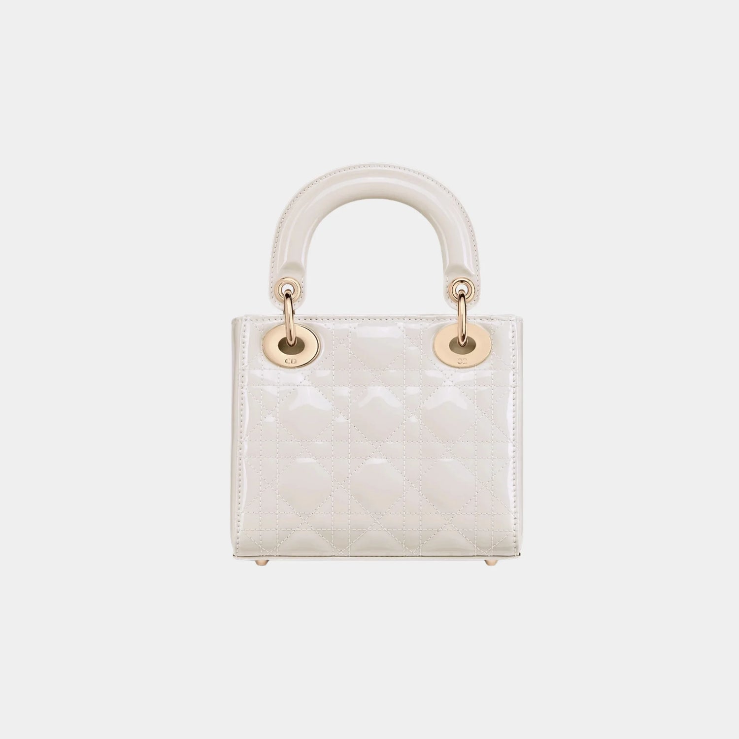 Mini Lady Dior Bag Patent Cannage Calfskin