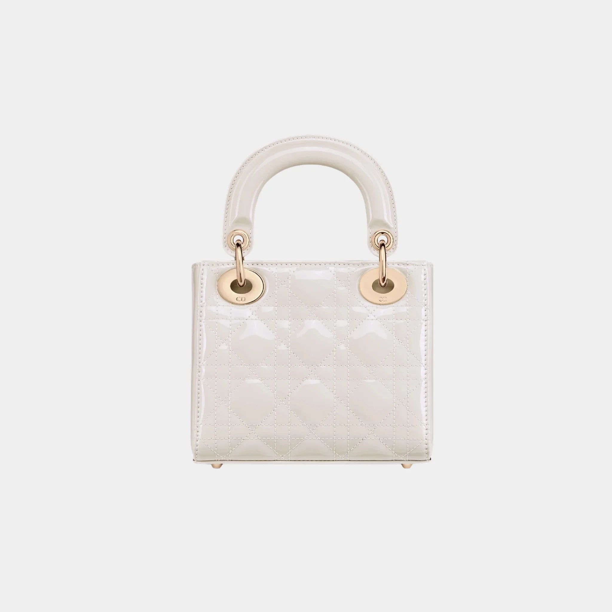 Mini Lady Dior Bag Patent Cannage Calfskin