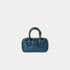 Miu Miu Arcadie Laminated Nappa Leather Mini Bag, Ocean Blue, Mordore, Front