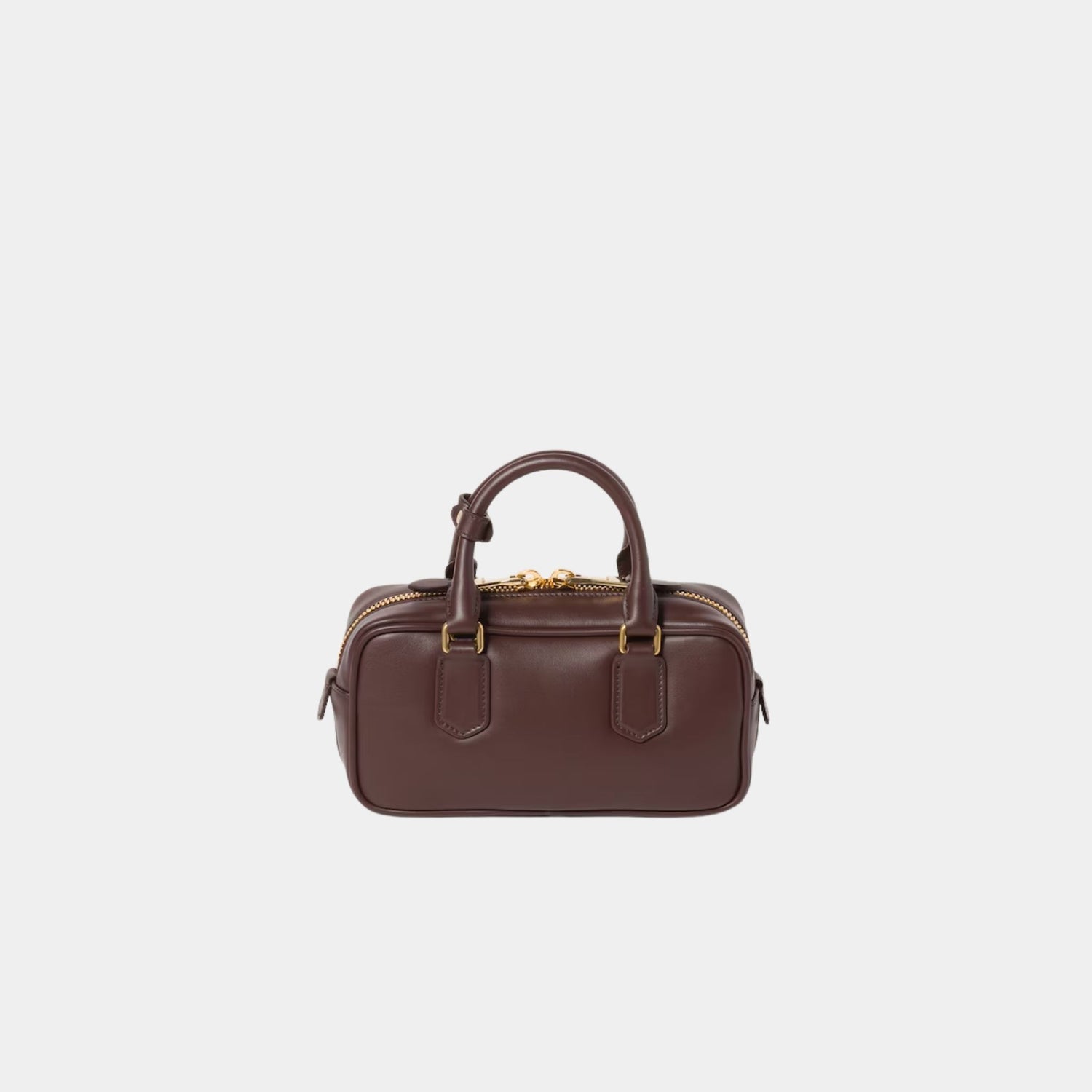 Miu Miu Arcadie Leather Bag, Briarwood, Back