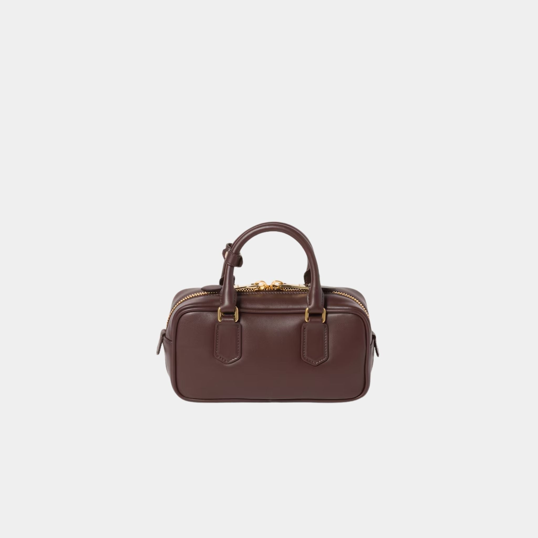 Miu Miu Arcadie Leather Bag, Briarwood, Back
