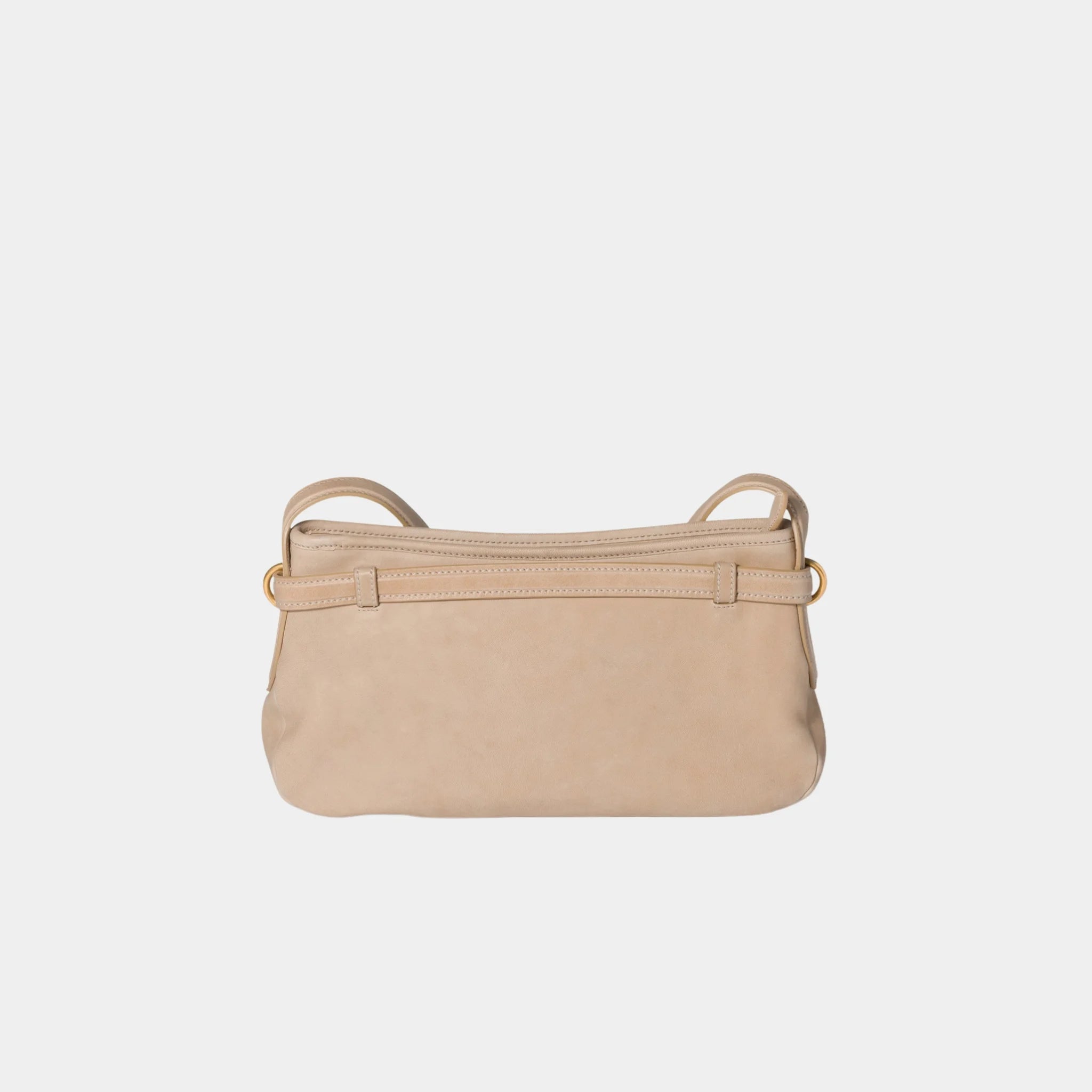 Miu Miu Aventure Nappa Leather Bag, Cord, Back