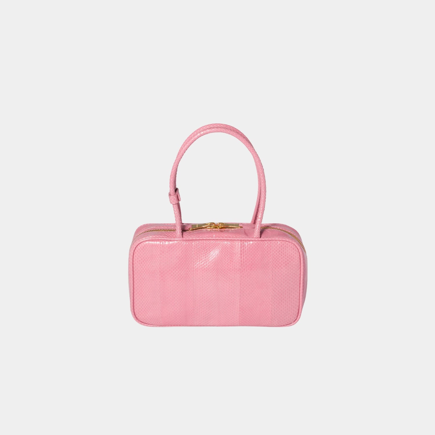 Miu Miu Beau Ayers Leather Bag, Petal Pink, Back