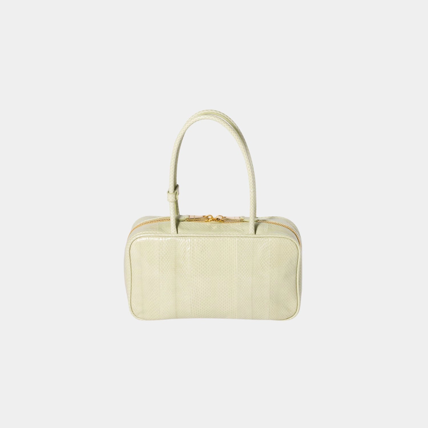 Miu Miu Beau Ayers Leather Bag, Pistachio Green, Back