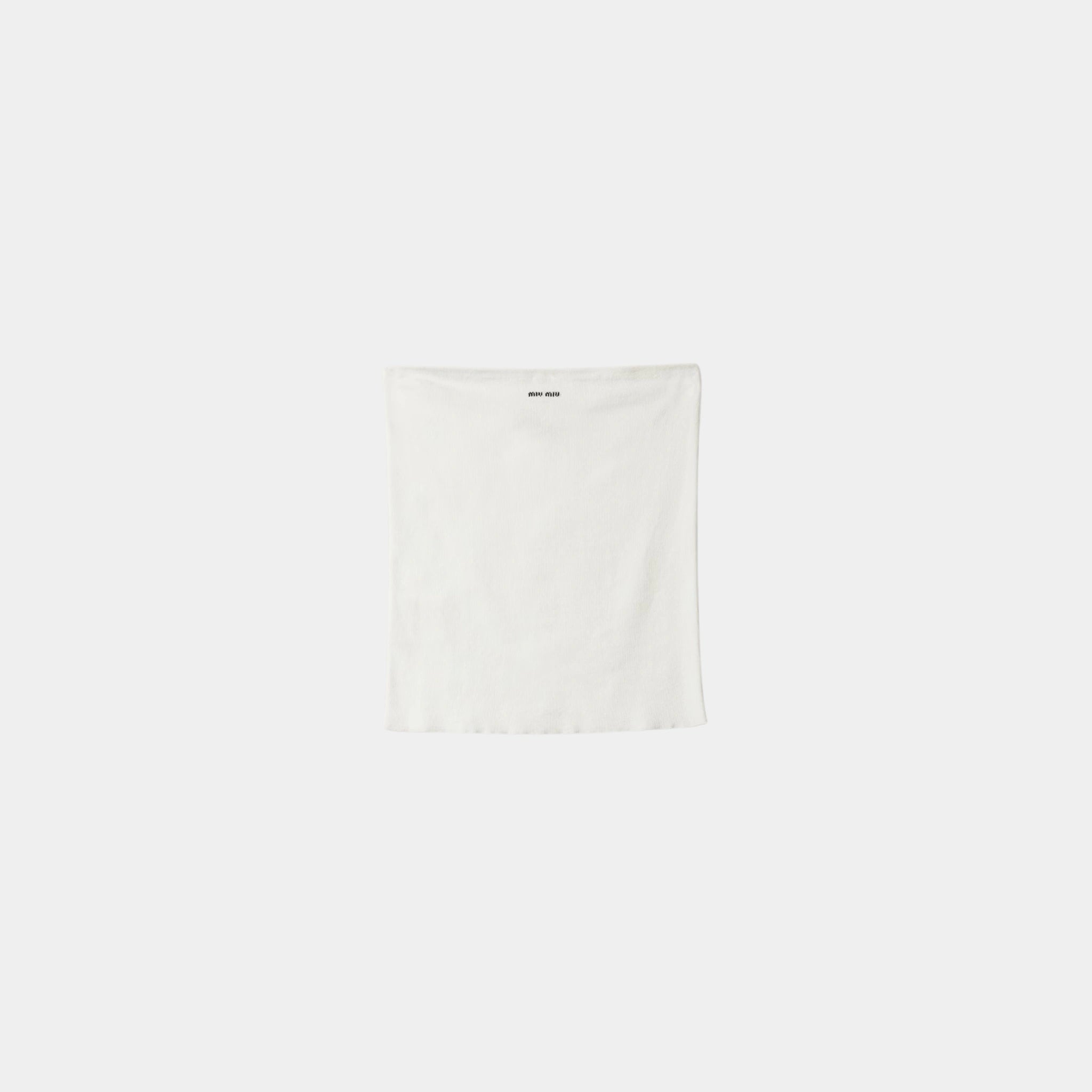Cotton Knit Tube Top