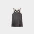 Miu Miu Grisaille Dress Slate Grey, Front