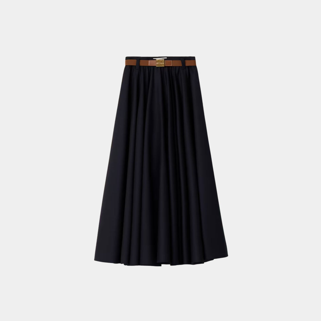 Miu Miu Long Batavia Skirt, Front