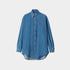 Miu Miu Oversized Denim Shirt, Front