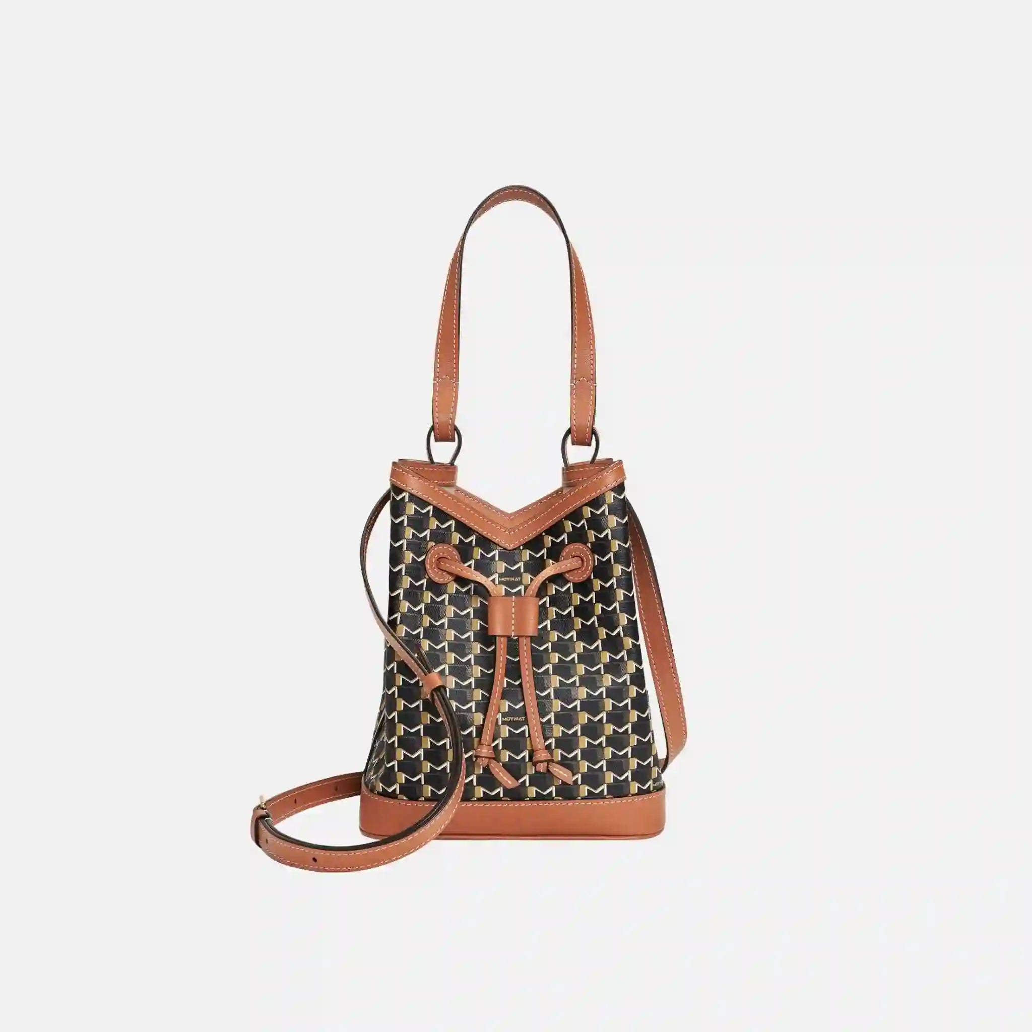 Moynat Bucket Bag, Brown