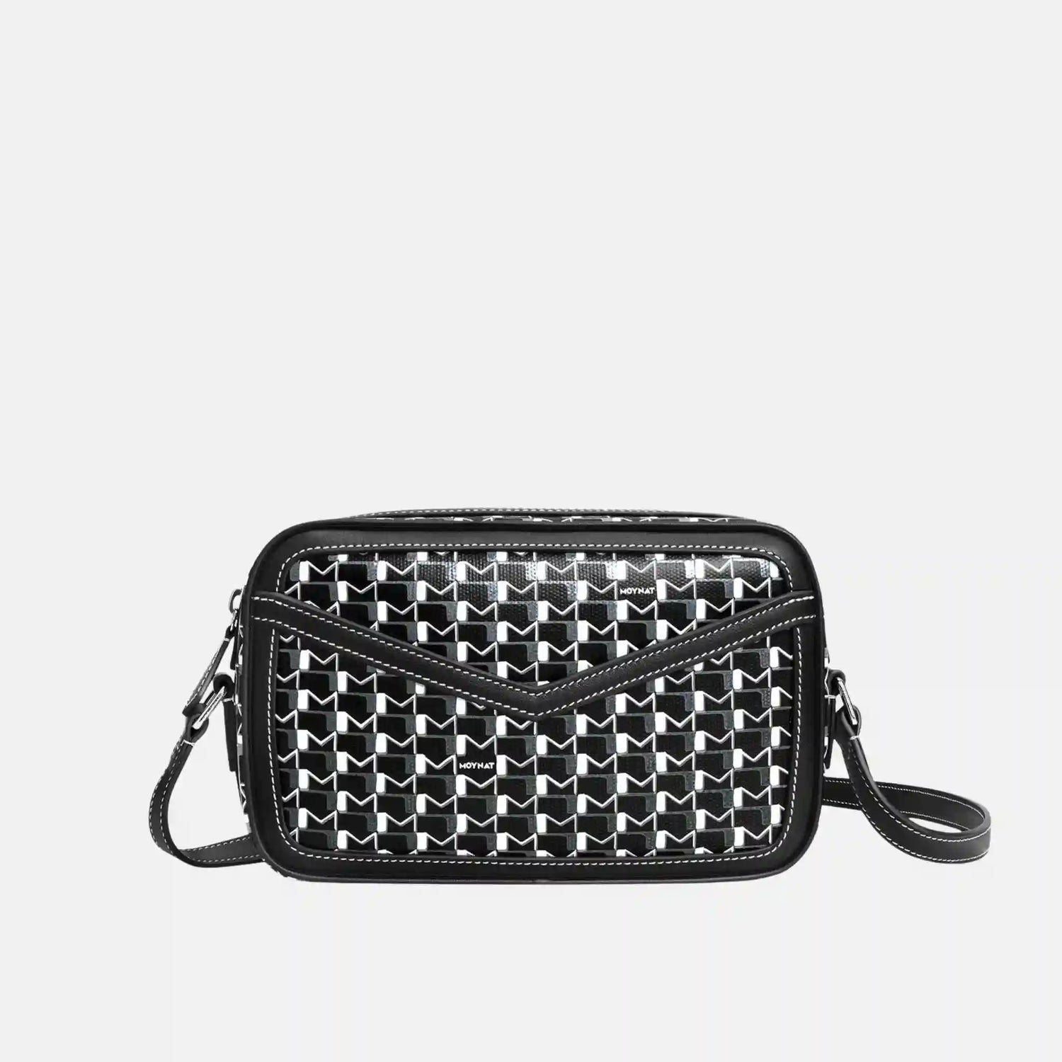 Moynat Camera Bag, Black and White