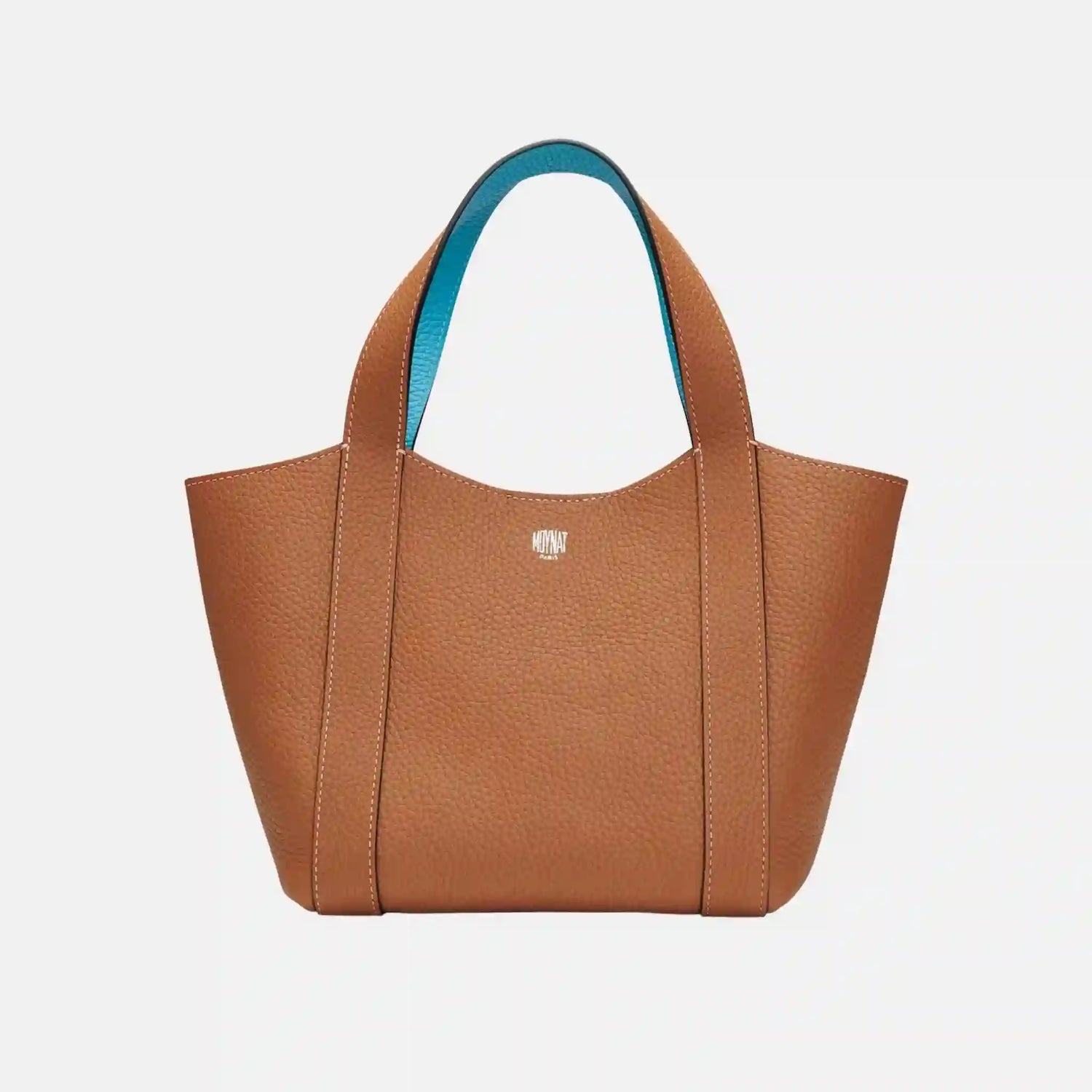 Moynat Duo Tote Bag BB, Cannelle Azur