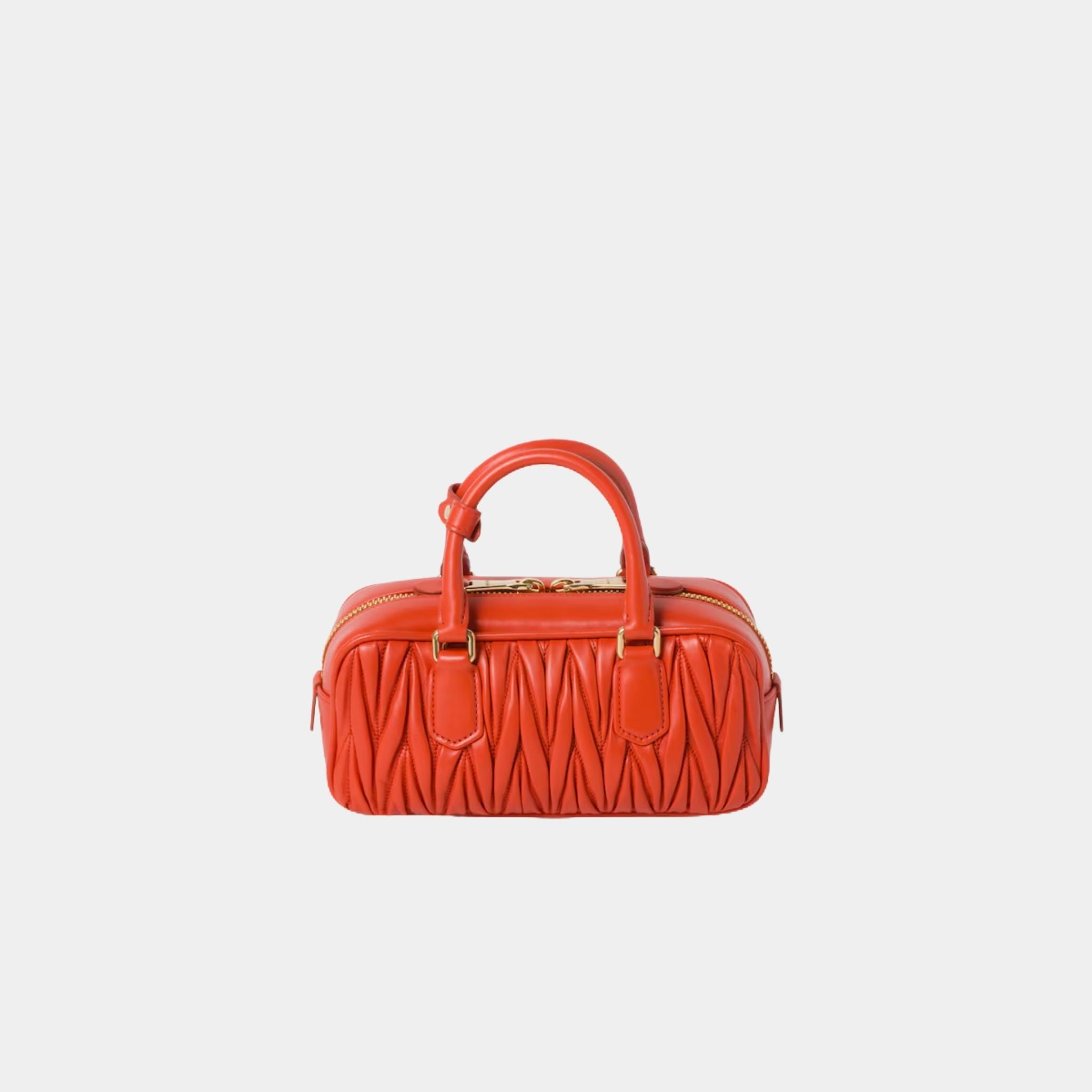 Arcadie Matelassé Nappa Leather Bag