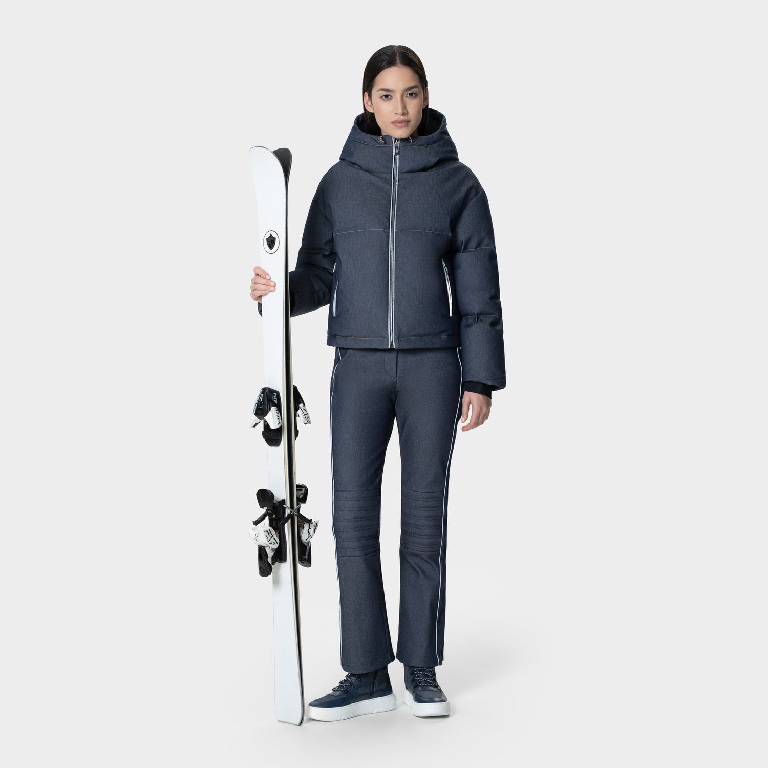 Alberta Denim Ski Jacket