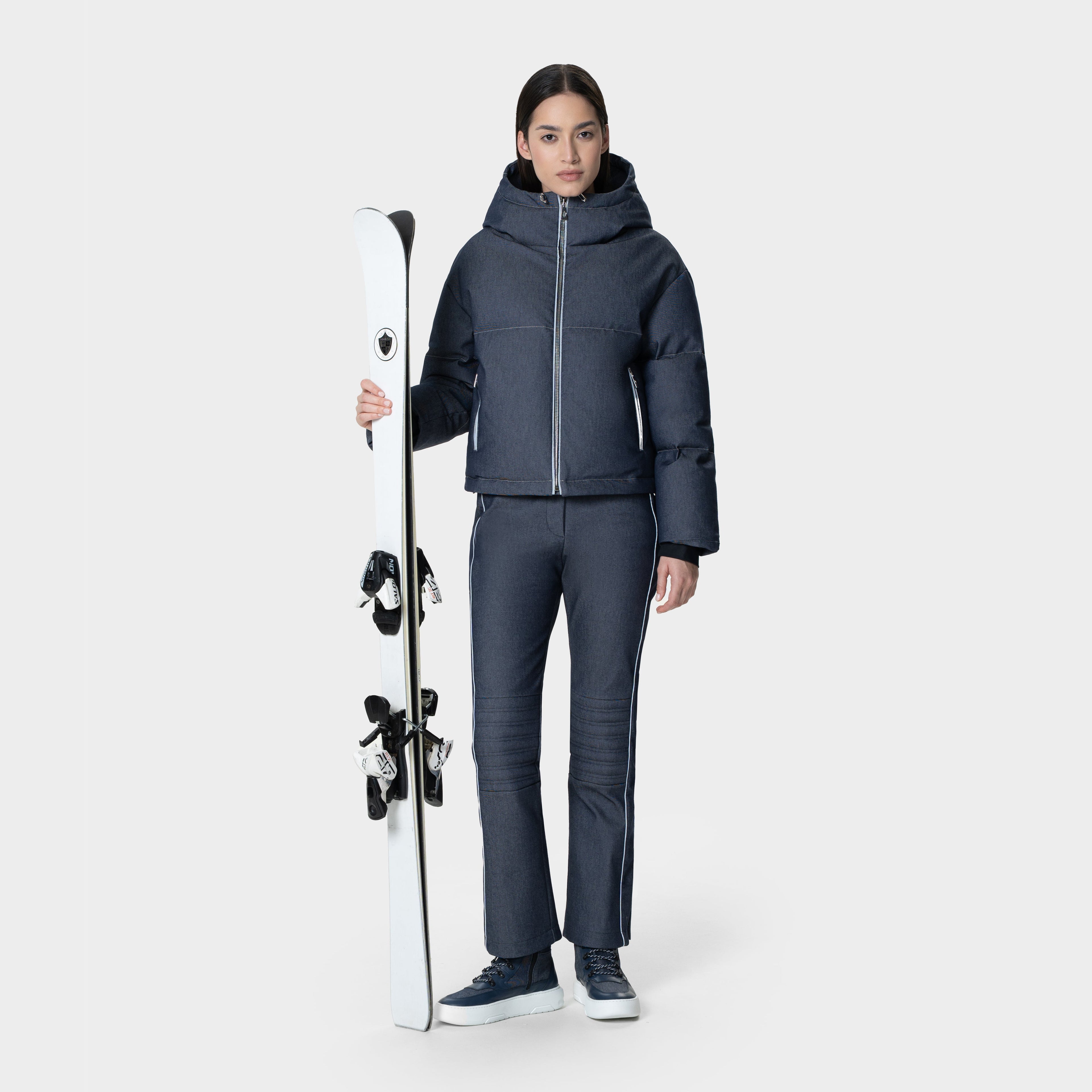 Alberta Denim Ski Jacket