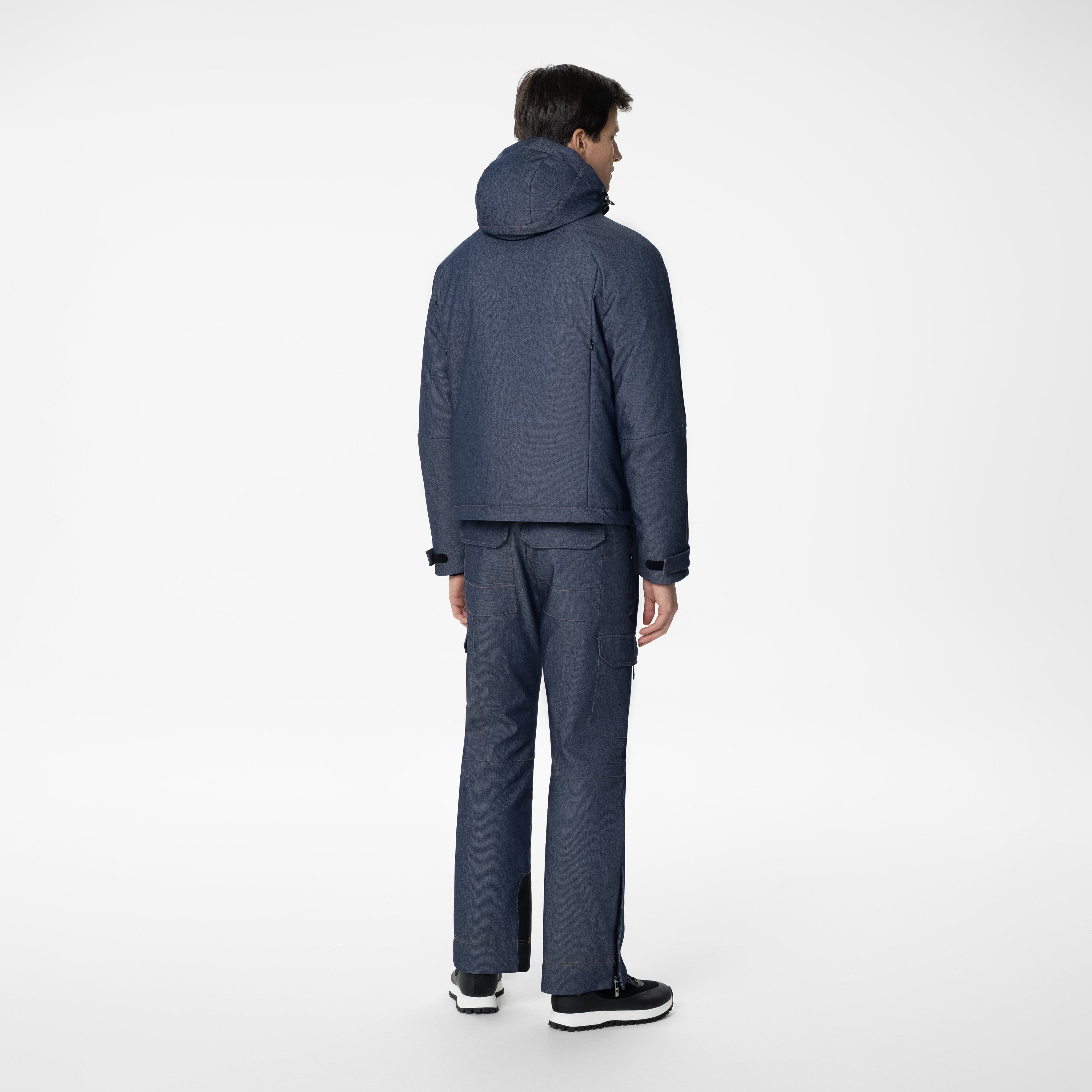 Tokyo Denim Ski Jacket back model