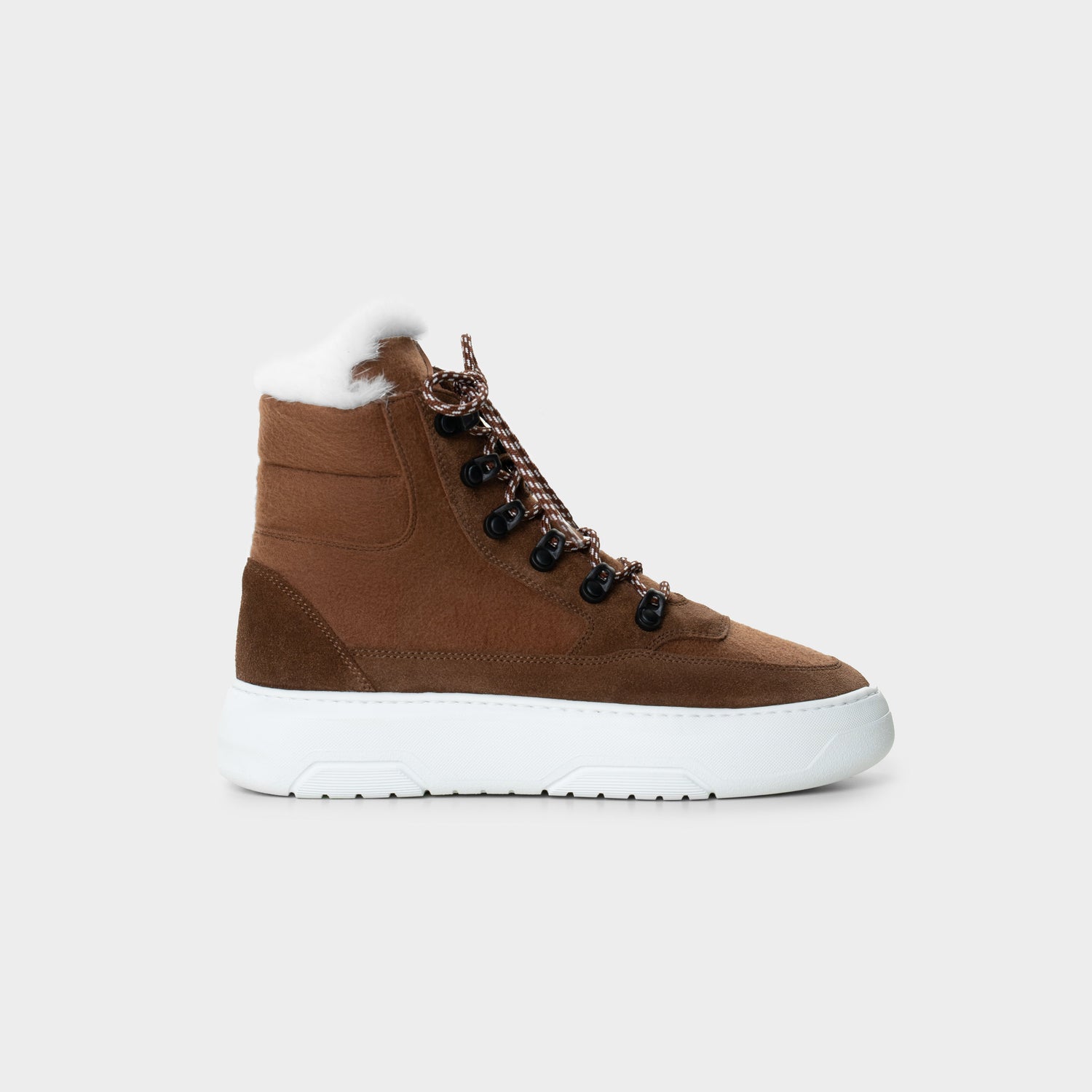 Ogier Valencia Sneakers Calfskin &amp; Mink, Side