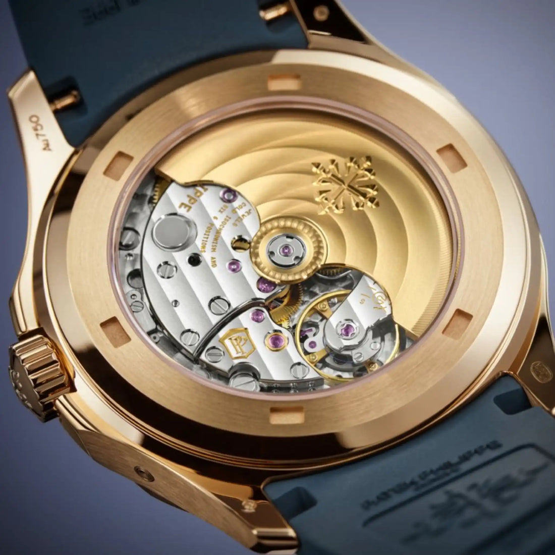 Patek Philippe 5261R-001 أكوانوت لوس مع التقويم السنوي، الخلف، الهيكل
