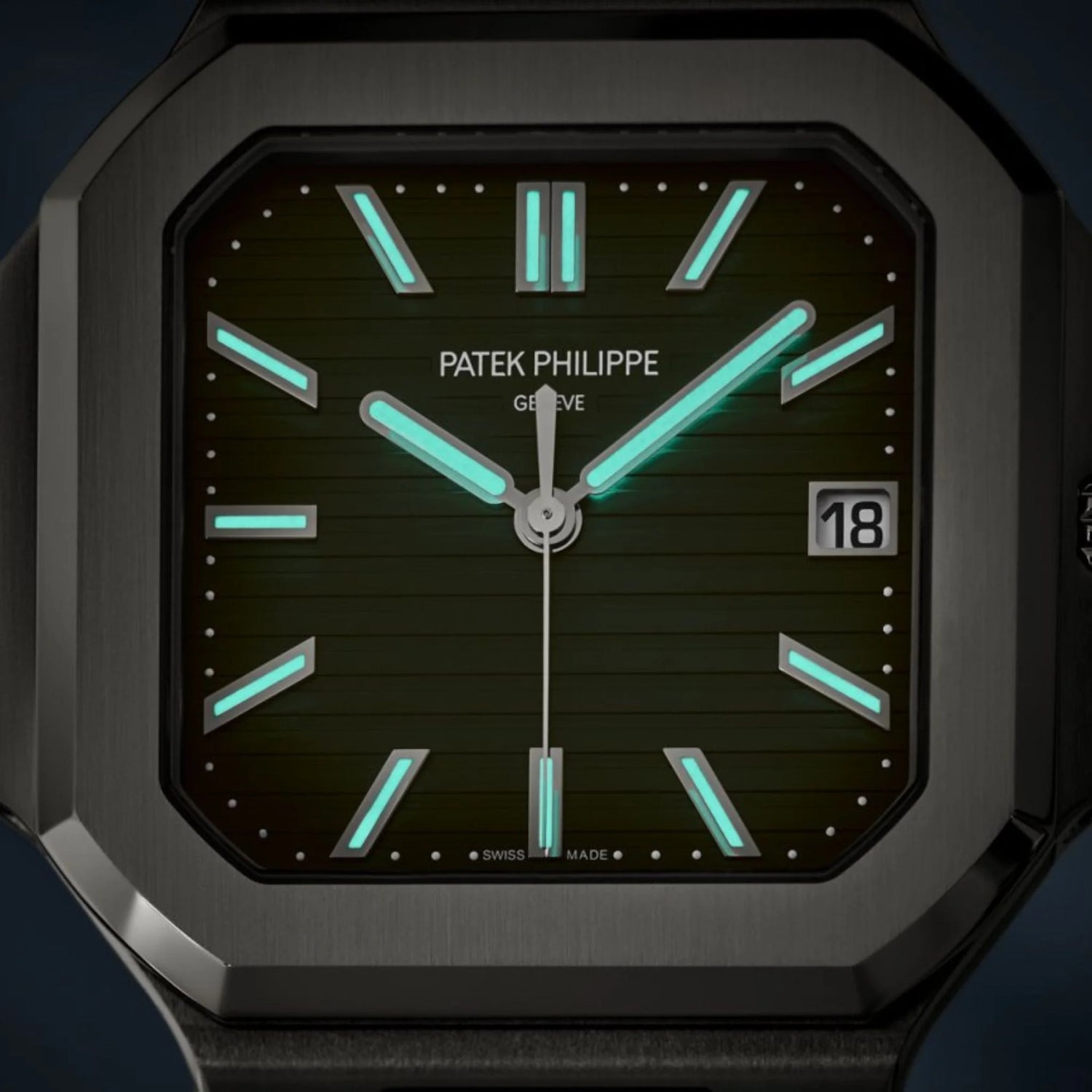 Patek Philippe 5821/1A -001 Cubitus Automatic winding, Front, Glowing