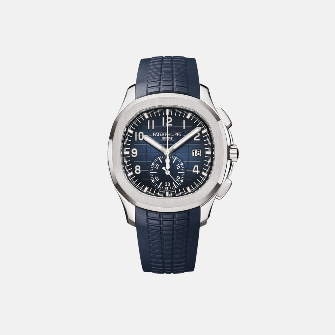 Patek Philippe Aquanaut Chronograph 5968G-001, Blue, Front