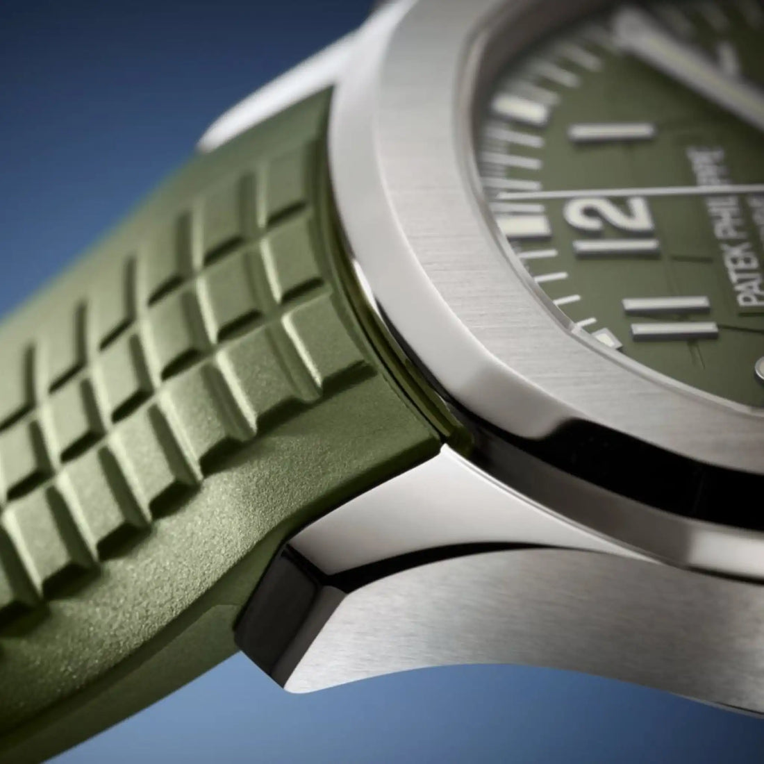 Patek Philippe Aquanaut Chronograph 5968G-010, Closeup