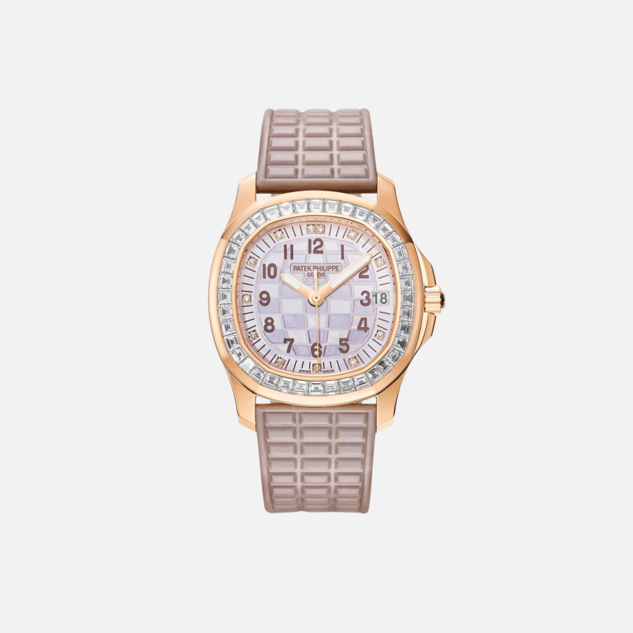 Patek Philippe Aquanaut Luce Haute Joaillerie 5072R-001 , Front, Diamonds