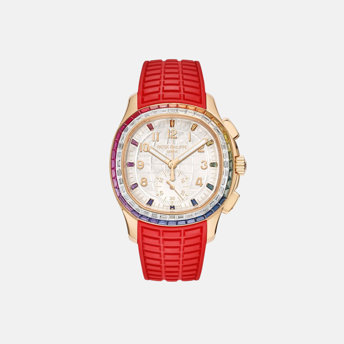 ساعة Aquanaut Luce Rainbow Chronograph Ref. 7968/300R-001
