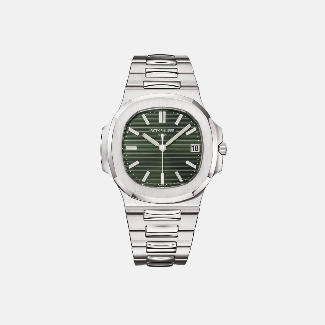 Patek Philippe Nautilus Ref. 5711/1A-014 New Olive Green Dial, Front