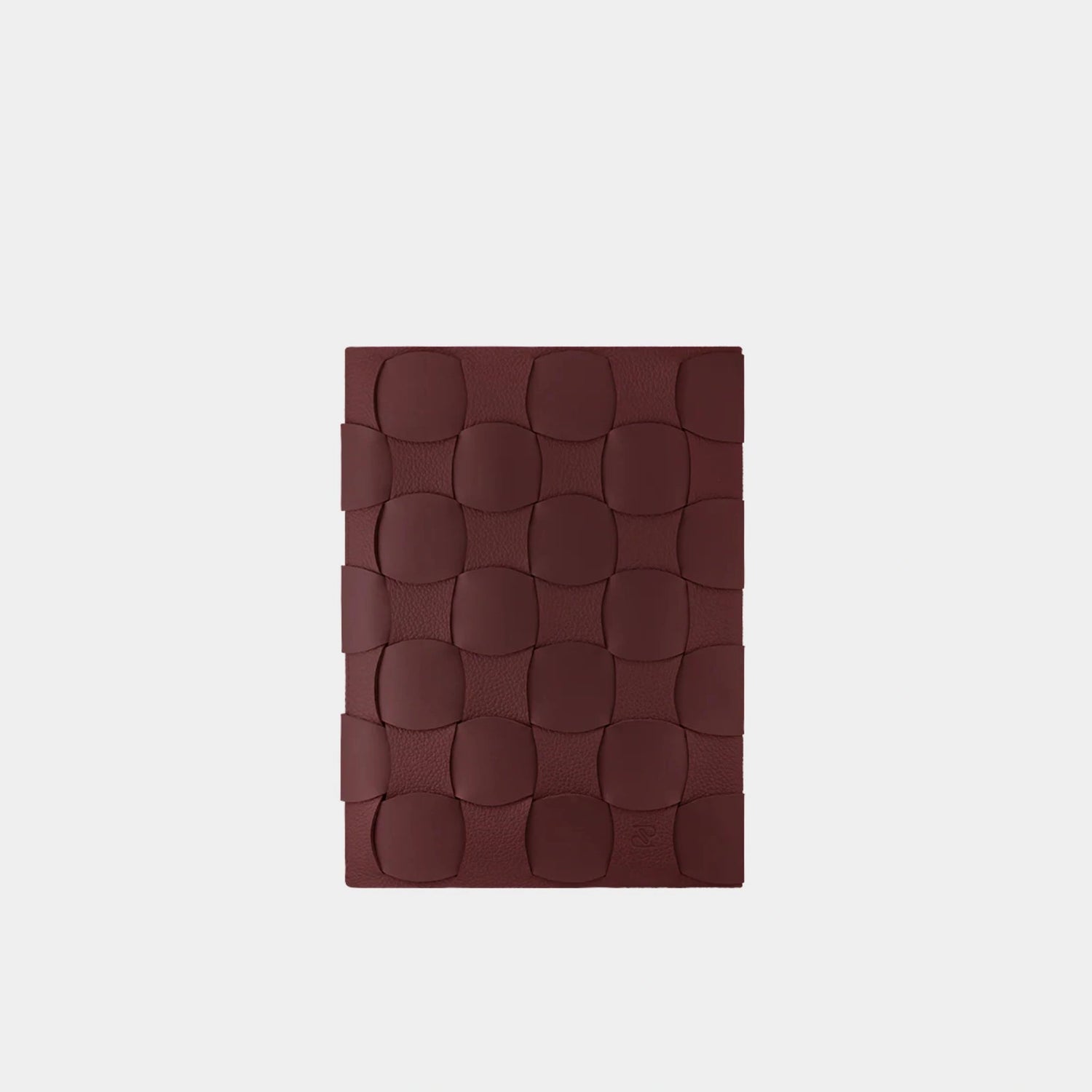 Polene A5 Neiti Notebook Cover, Black Cherry, Front