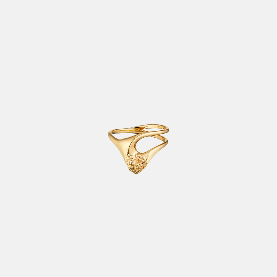 Polene Eroz Fine Ring 24 Carat Gold Gilded Edition