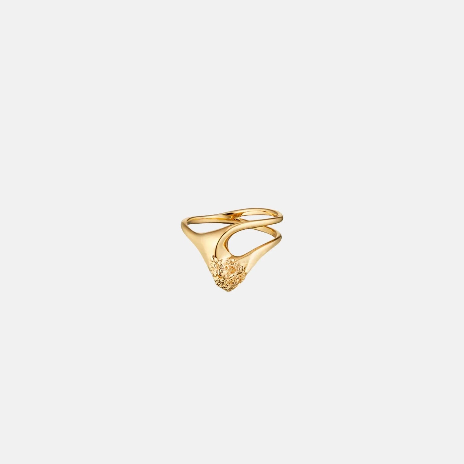Polene Eroz Fine Ring 24 Carat Gold Gilded Edition