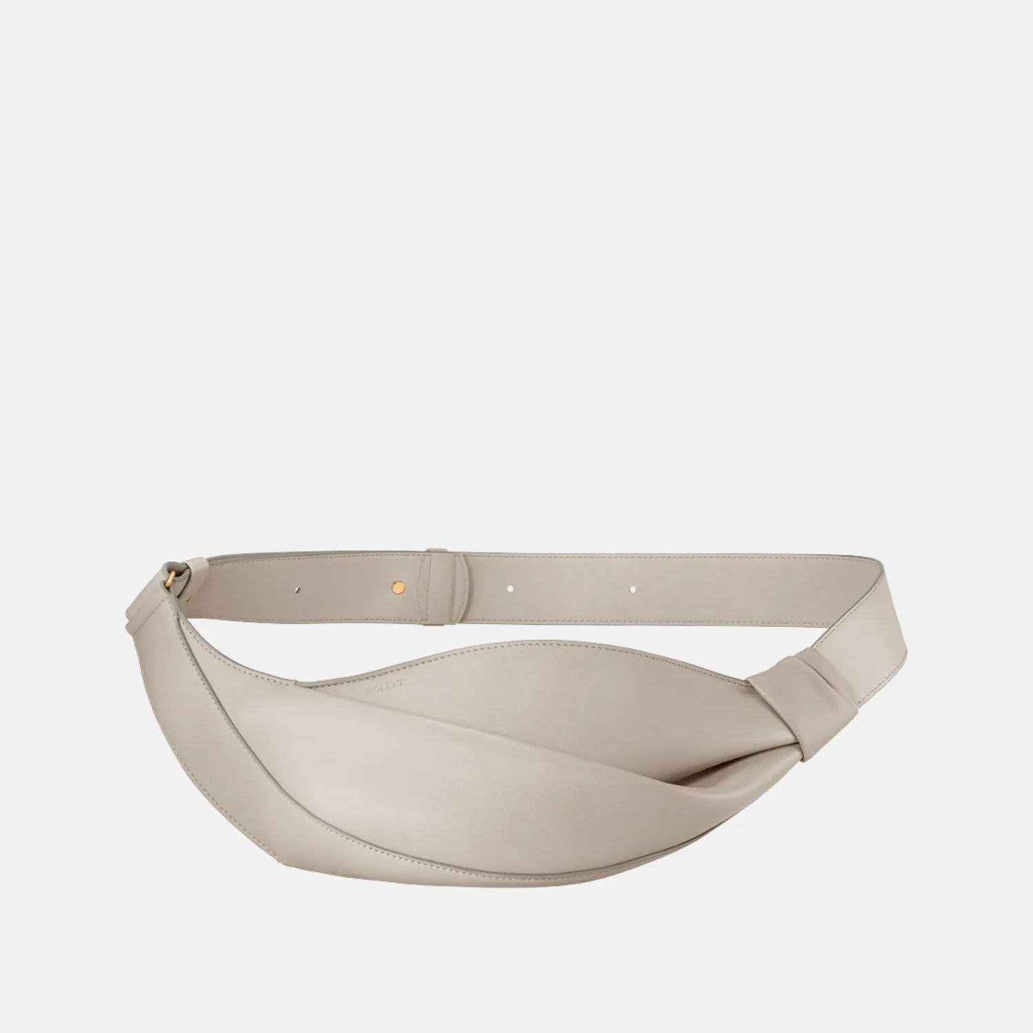 Polene Neyu Smooth Edition Nappa Leather Bag, Chalk