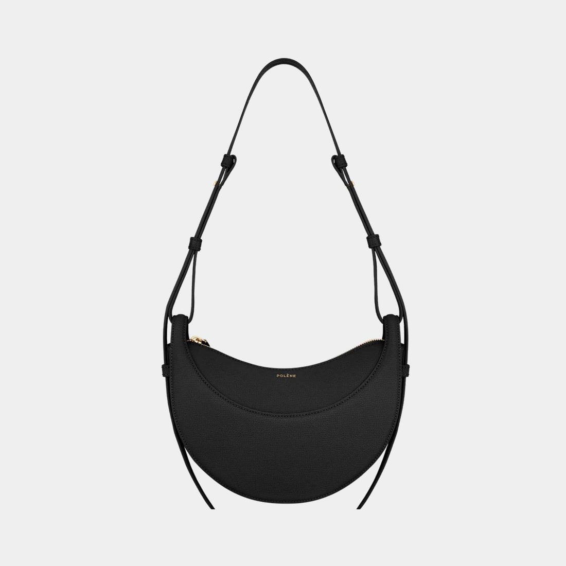 Polene Numero Dix Edition Handbag Edition NIor Graine, Front View