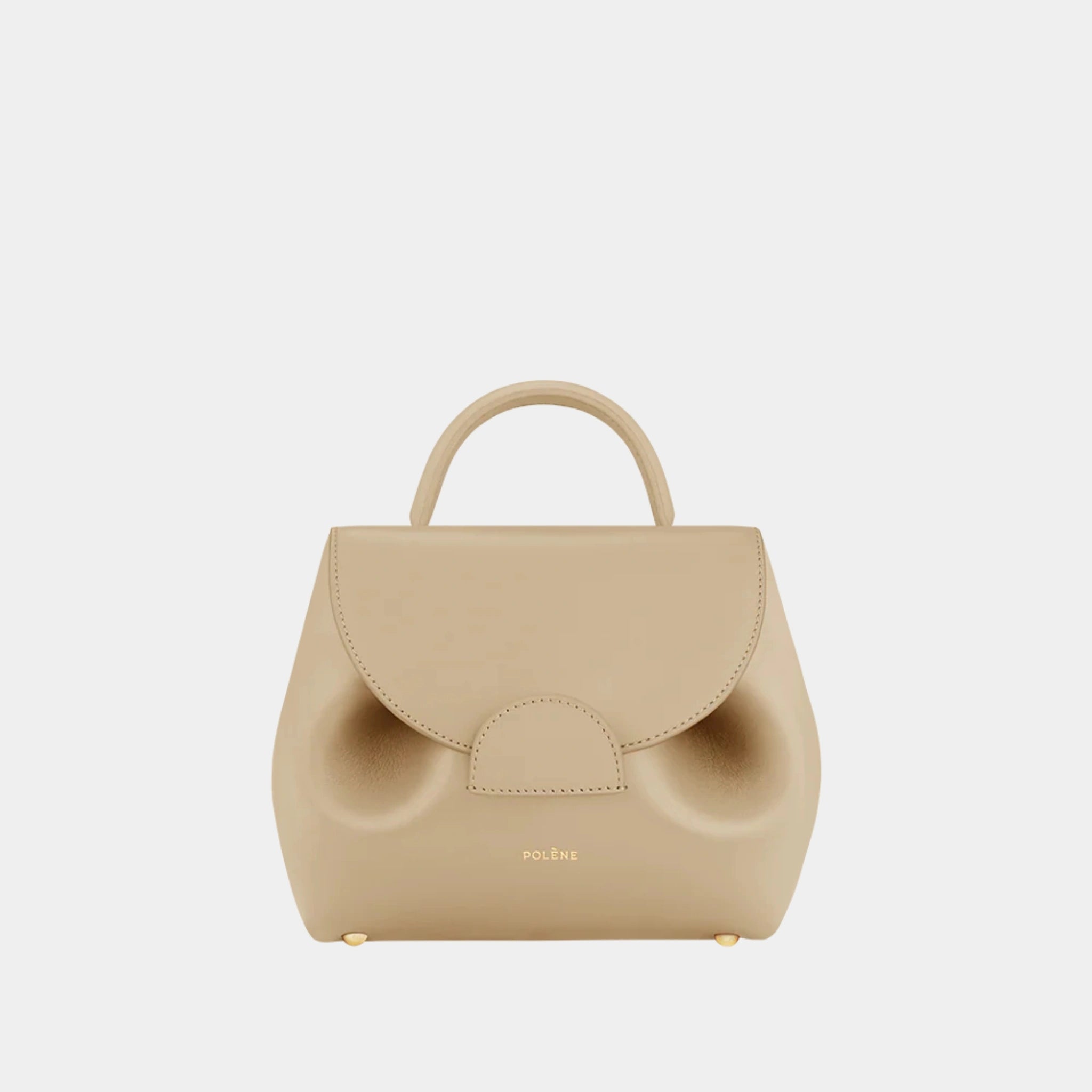 Polene Numero Un Nano Edition Handbag, Smooth Sand