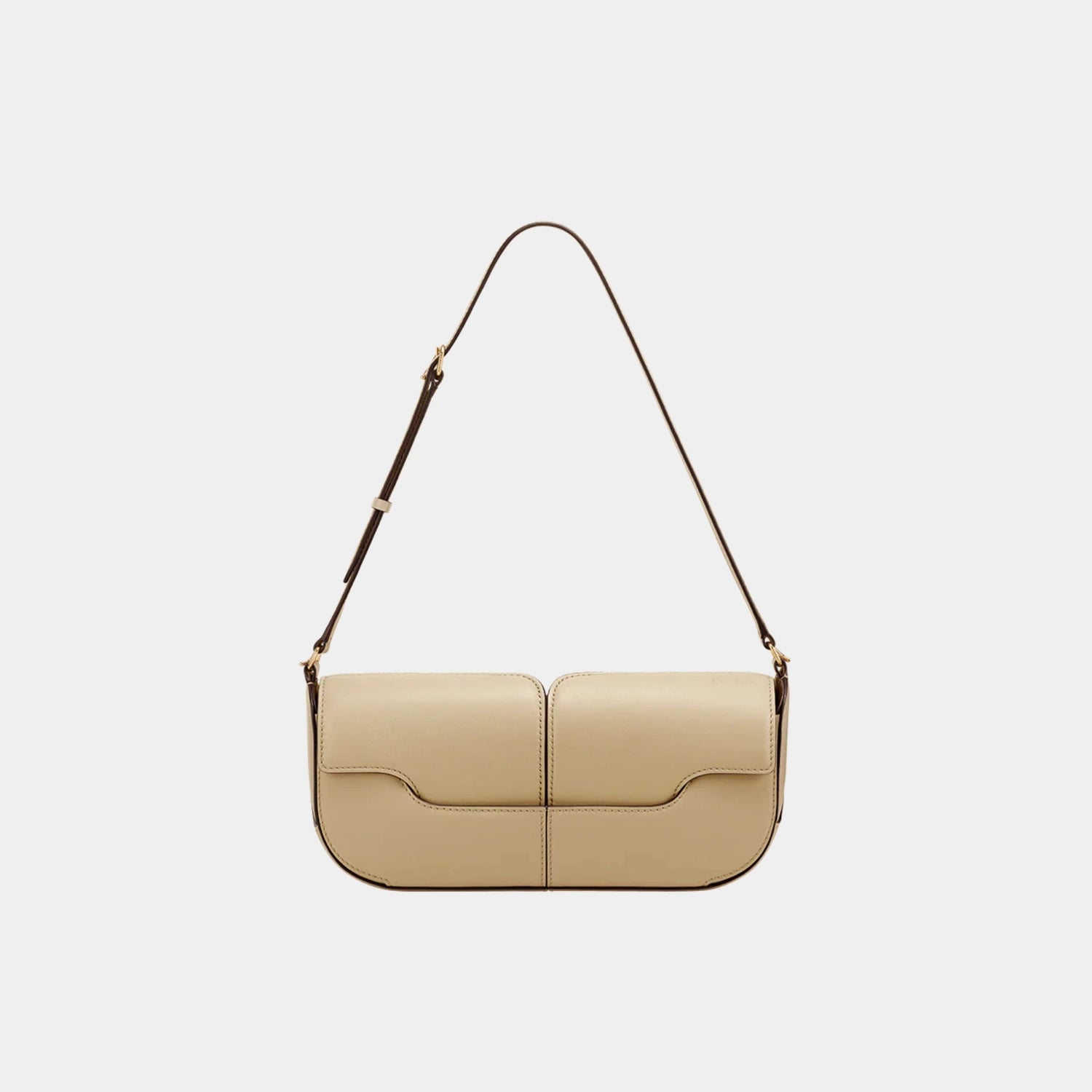 Polene Osmo Handbag, Sand