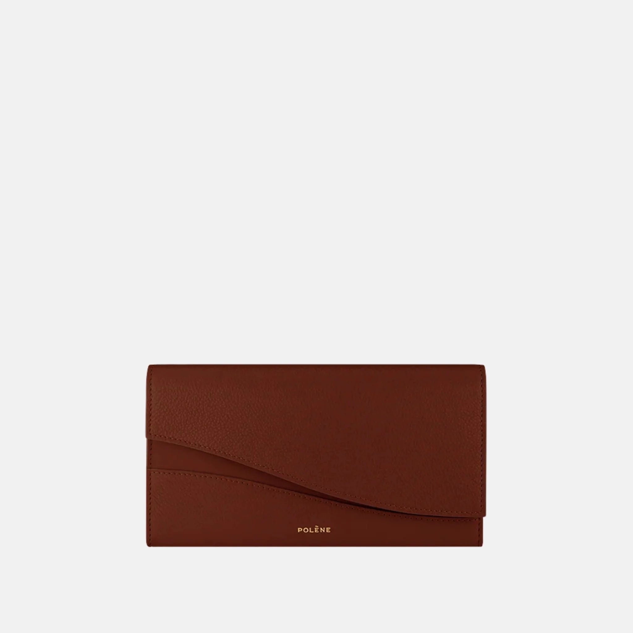 Polene Sierra Wallet Duo Edition, Cognac