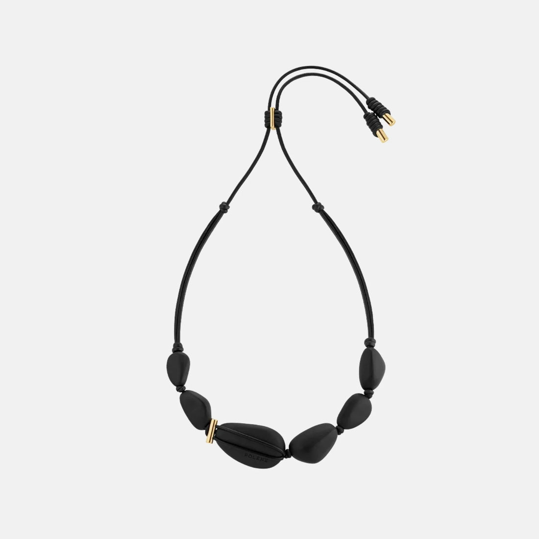 Polene Tere Necklace Black Marble Edition