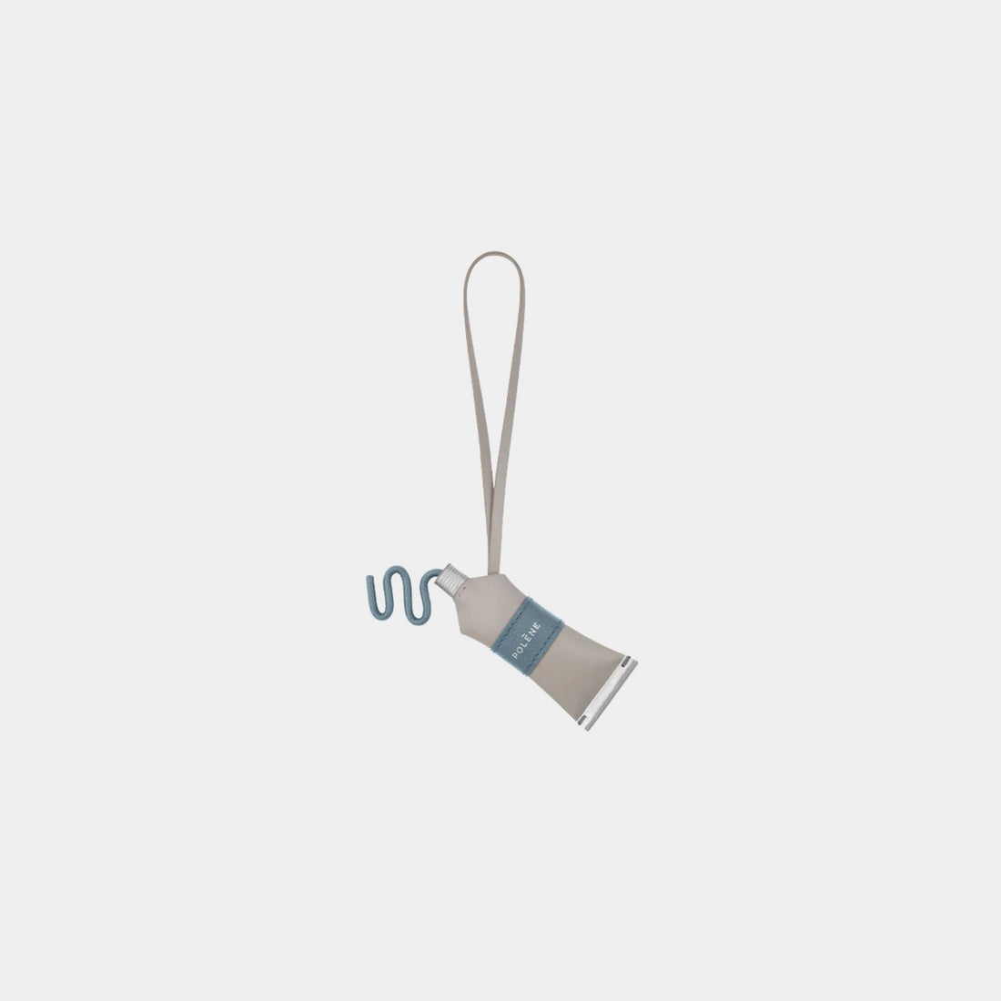 Polene The Painter Charm, Ash Blue , Front 