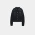 Prada Black Denim Blouson Jacket, Front