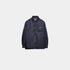 Prada Blue Re-Nylon Shirt-style Collared Blouson Jacket, Front