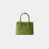 Prada Galleria Saffiano Leather Mini Bag, Lawn Green, Front