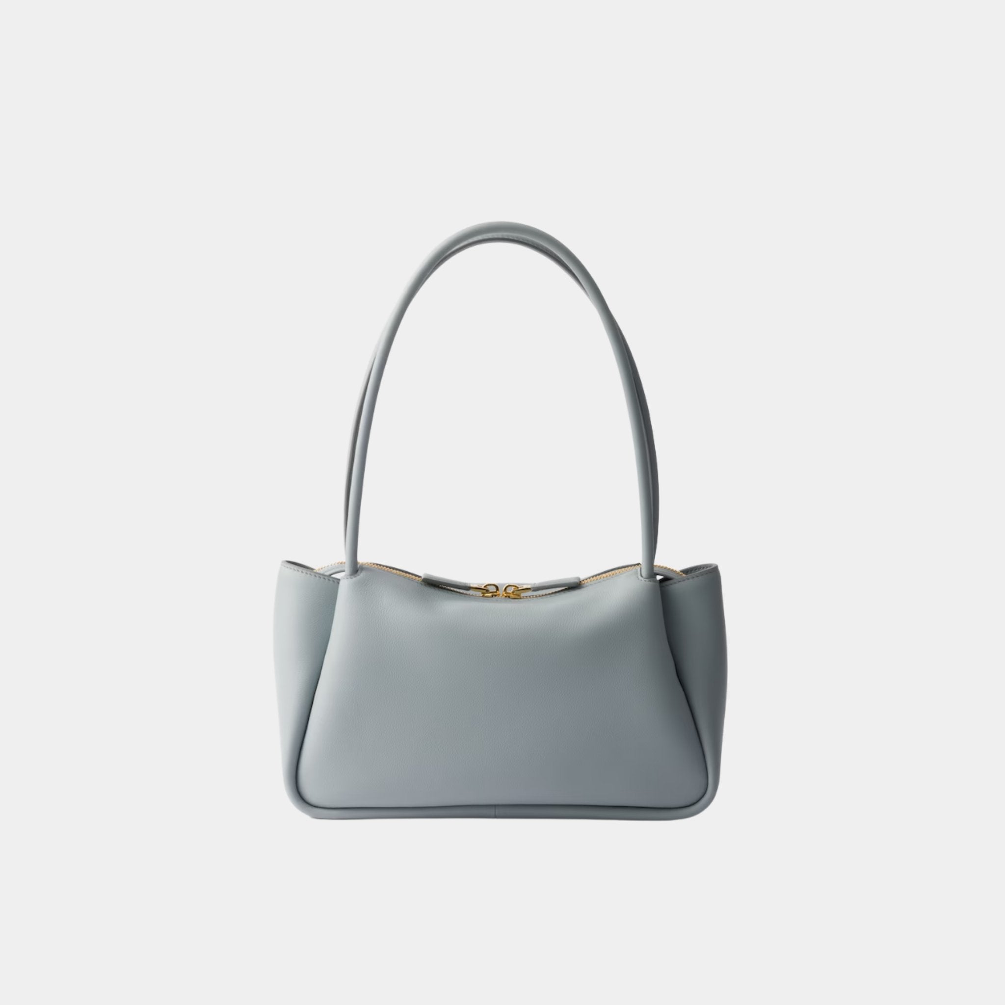 Prada Medium Darling Leather Shoulder Bag, Opaline, Back