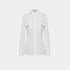 Prada Poplin Shirt with Jewel Buttons, Front