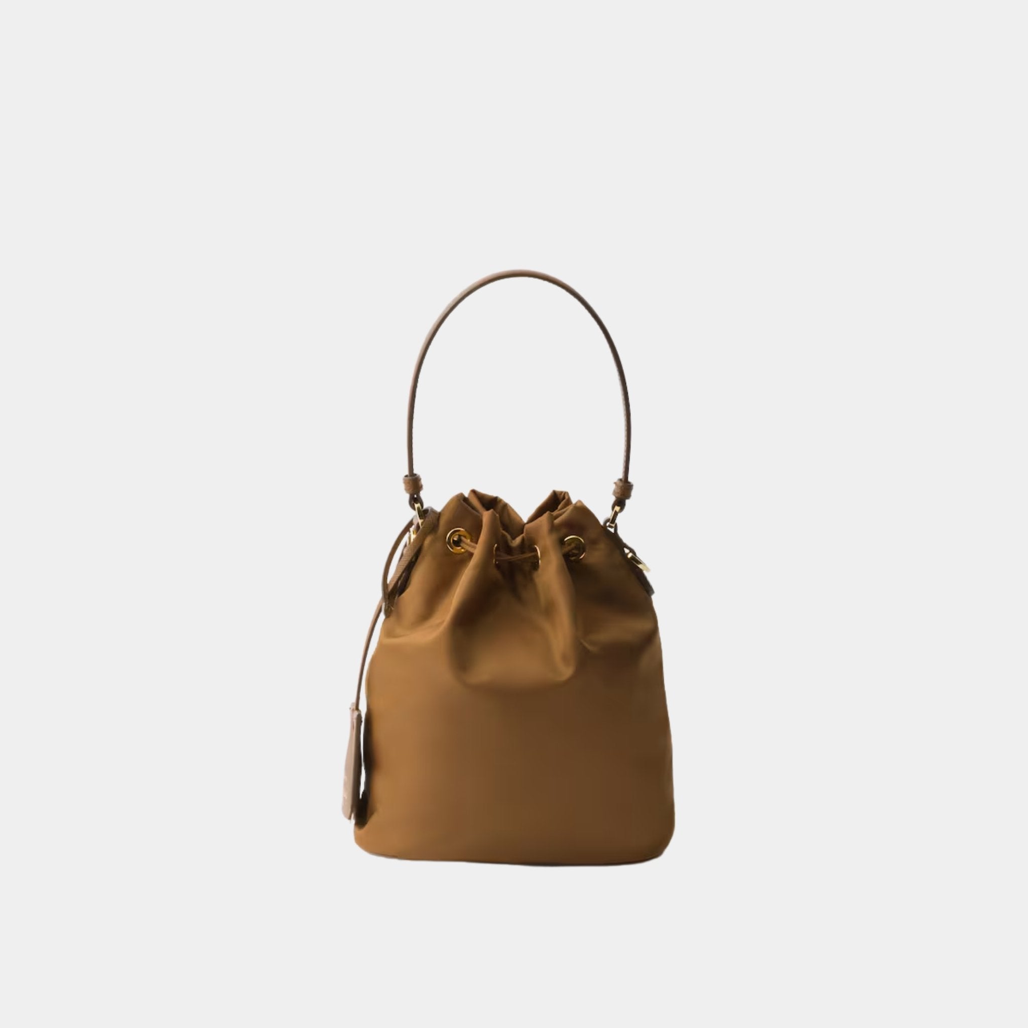 Prada Re-Edition 1978 Re-Nylon Mini Bag With Extra Ring, Brandy, Back