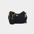 Prada Re-Edition 2005 Crochet Bag, Black, Front