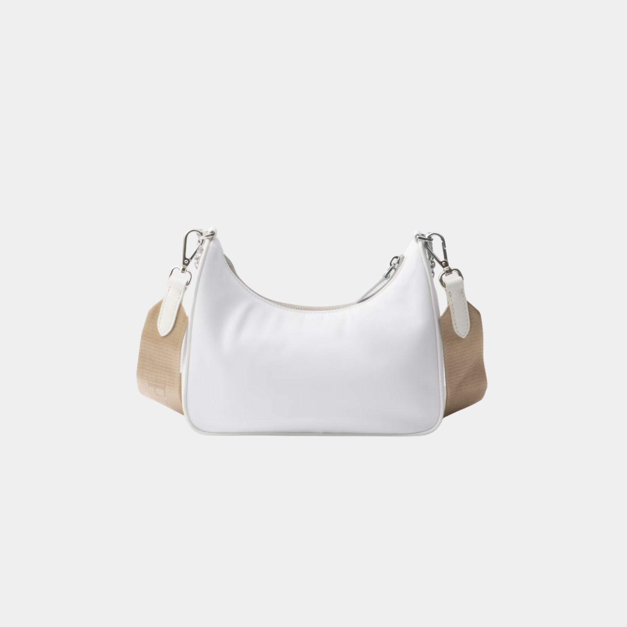 Prada Re-Edition 2005 Re-Nylon Bag, White, Back